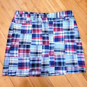 LOFT Patchwork Mini Skirt